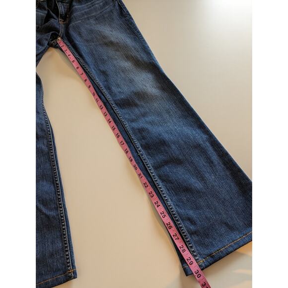 Big Star Denim Jeans Remy Bootcut Low Rise Western Y2K Boho Blue Size 28 - Picture 13 of 13